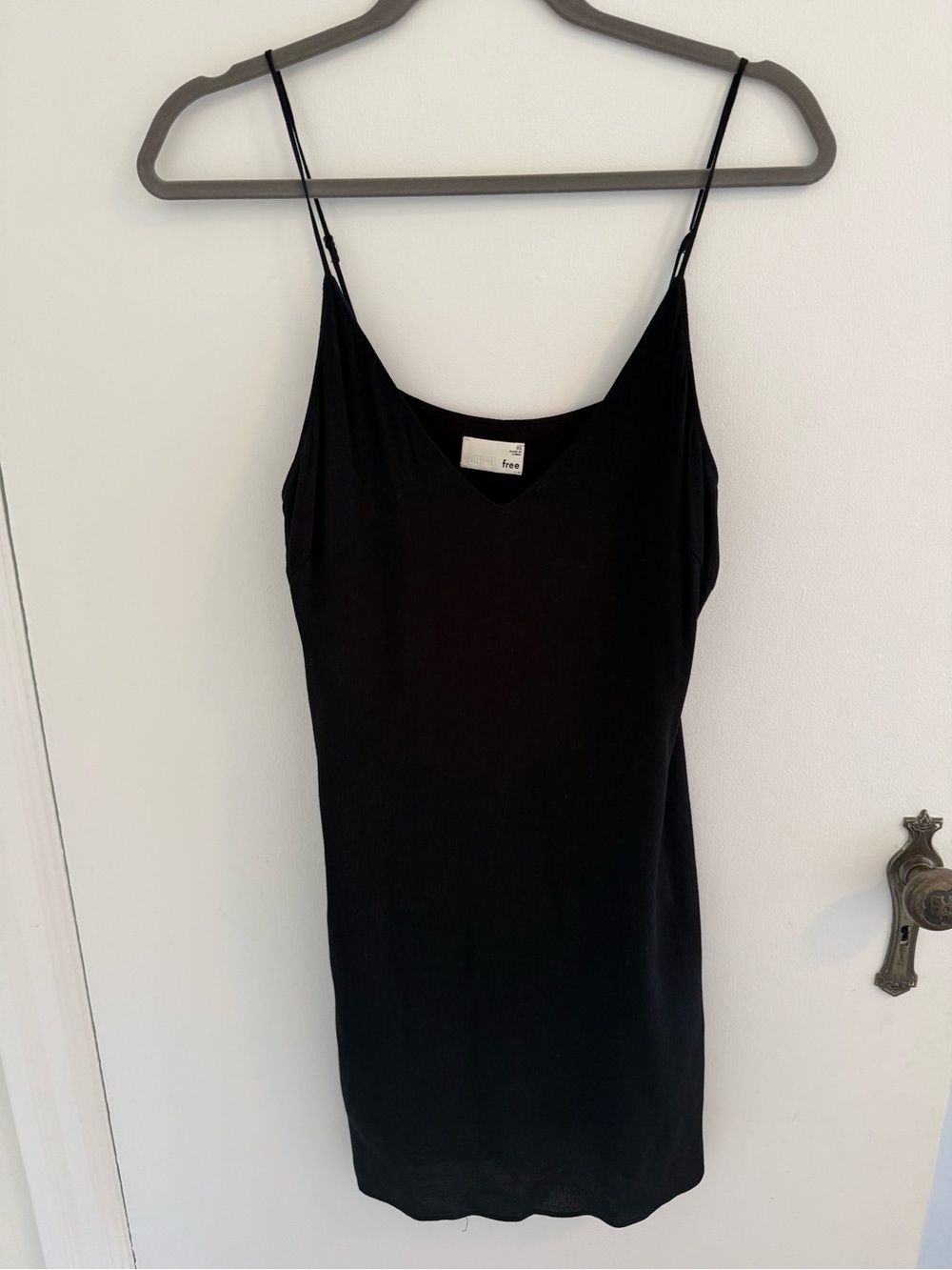 Wilfred Black Slip Cami Dress